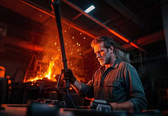 Demir d&ouml;k&uuml;mhanesi