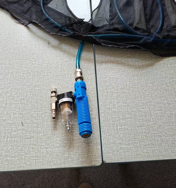 Senjoy Vortex Tüp Soğutma Yeleği, Metalurji, Dövme, Tersane, Kaynak, Petrol Kazanı, Fabrika, Kumlama İçin Hava Kompresörlü