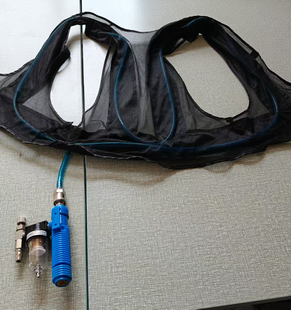 Senjoy Vortex Tüp Soğutma Yeleği, Metalurji, Dövme, Tersane, Kaynak, Petrol Kazanı, Fabrika, Kumlama İçin Hava Kompresörlü